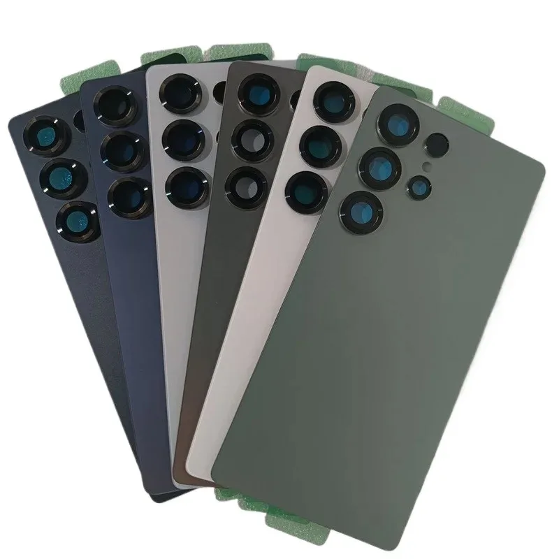 

Rear Housing For Samsung Galaxy S25 Ultra S938 Glass Battery Back Cover Panel With Camera Lens