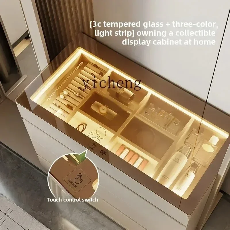 JZ-1   Simple closet coat rack integrated full-length mirror bedroom locker full-length mirror