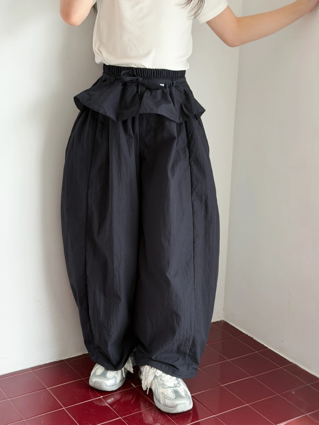 女の子用速乾バレエパンツ-カジュアルロングパンツ-子供用夏服-ソフトな伸縮性ウエスト-ポリエステル繊維-ノンマーメイドスタイル