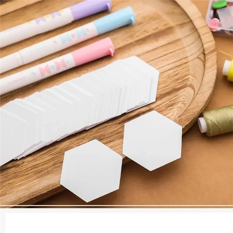 For DIY Patchwork For Quilting Fabric Set Paper Piecing For Sewing Supplies Crafts