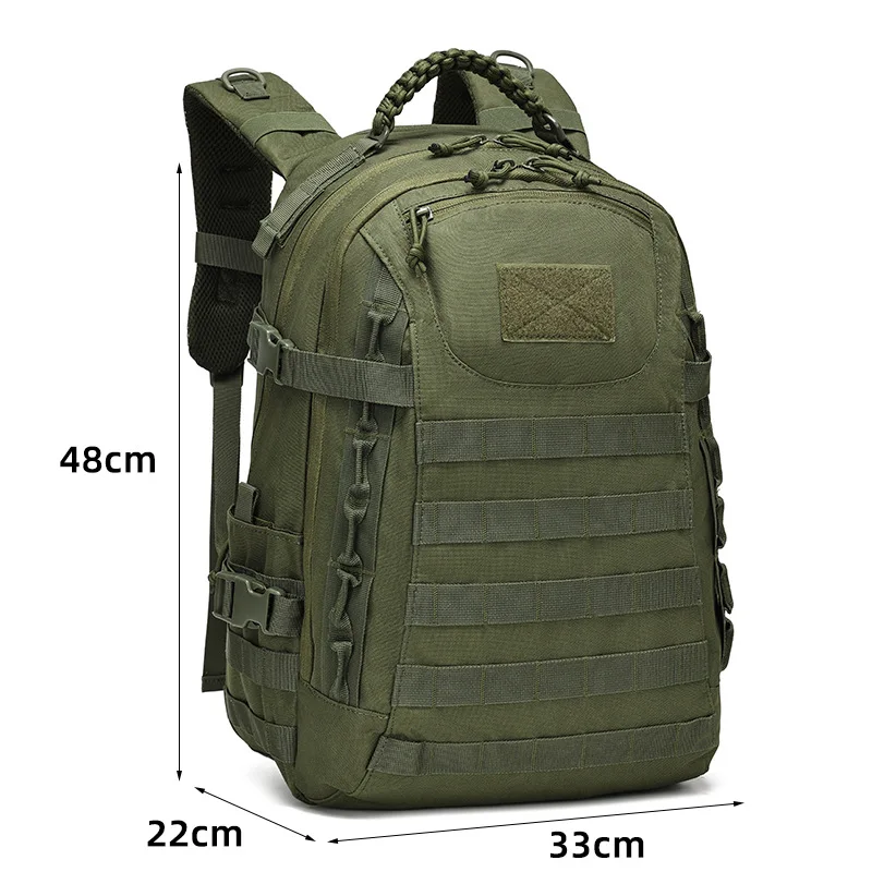 35L Tactical Backpack Waterproof Large Capacity Outdoor Hiking Camping Travel Rucksack Dragon Egg MOLLE Daypack for Men