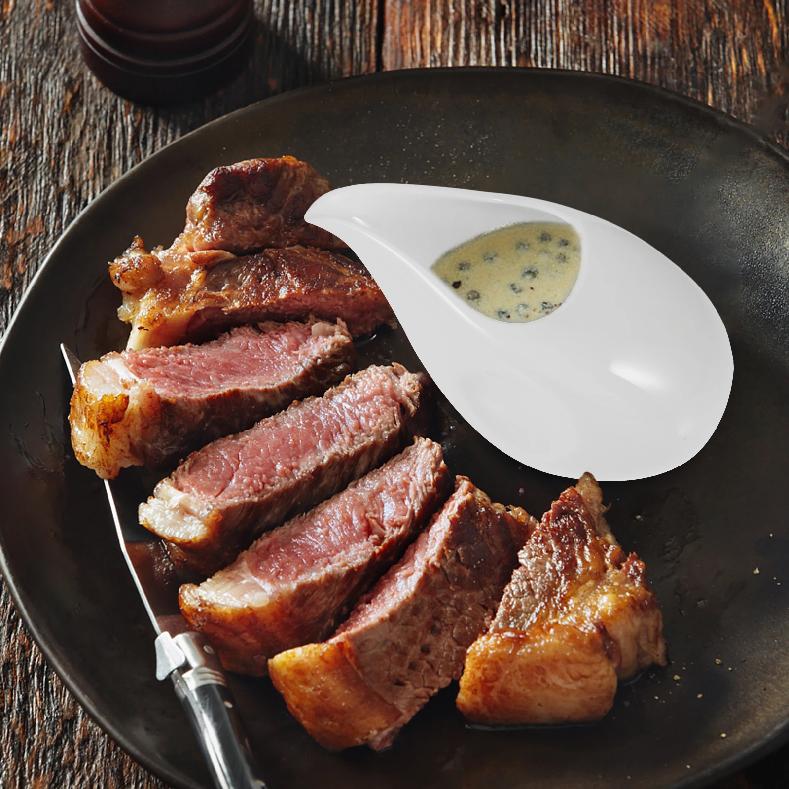 

Ceramic Milk Pitcher Mini Designed for Coffee and Tea Service Ceramic Gravy Pourer Pitcher for Sauce Coffee Mug