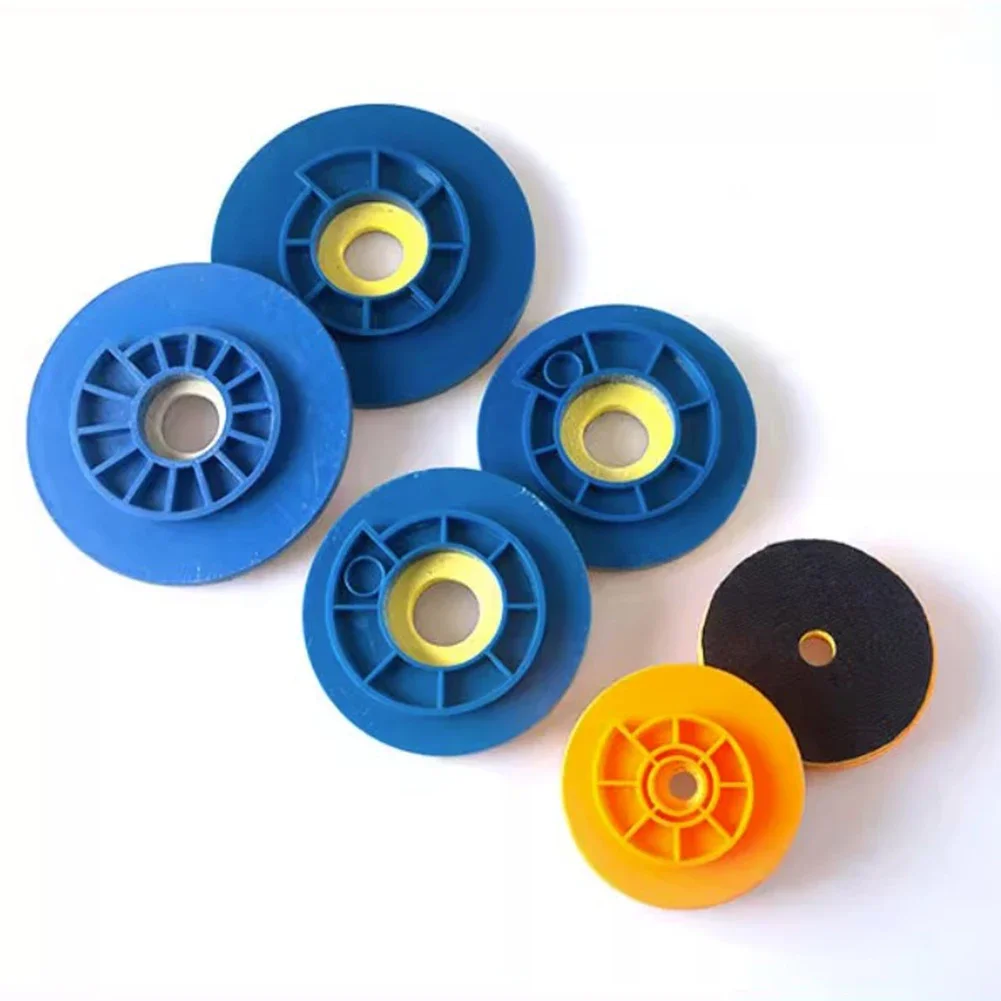 Brand New Backing Pad Backed-up Pad Circular Shape Connecting With Polishing Pads Durable Fixed On Angle Grinder