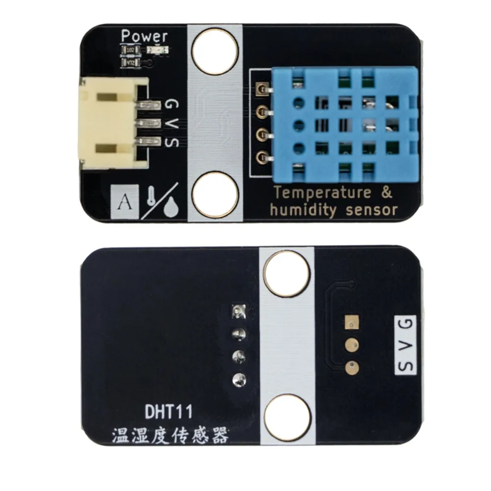 DHT11 Temperature and Humidity Sensor, 3.3V/5V, for Arduino / ESP32 / micro:bit / Raspberry Pi DIY Smart Home Projects