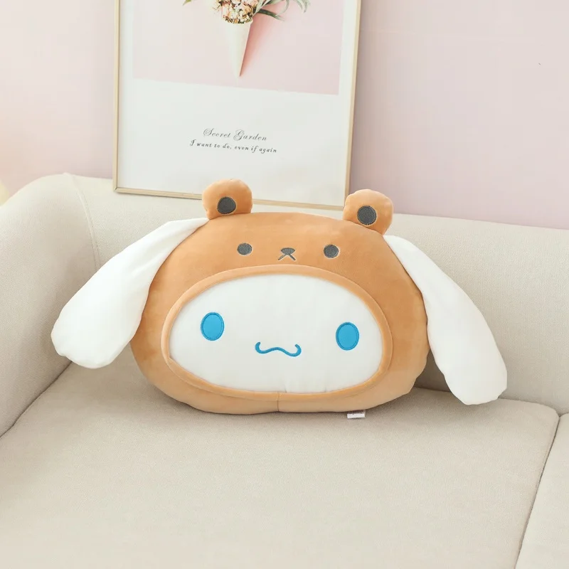 Sanrio Kuromi หมอน Plush อะนิเมะของเล่นการ์ตูนสัตว์ My Melody ตุ๊กตาตุ๊กตา Cinnamoroll Pochacco ประณีต Xmas สาวของขวัญ