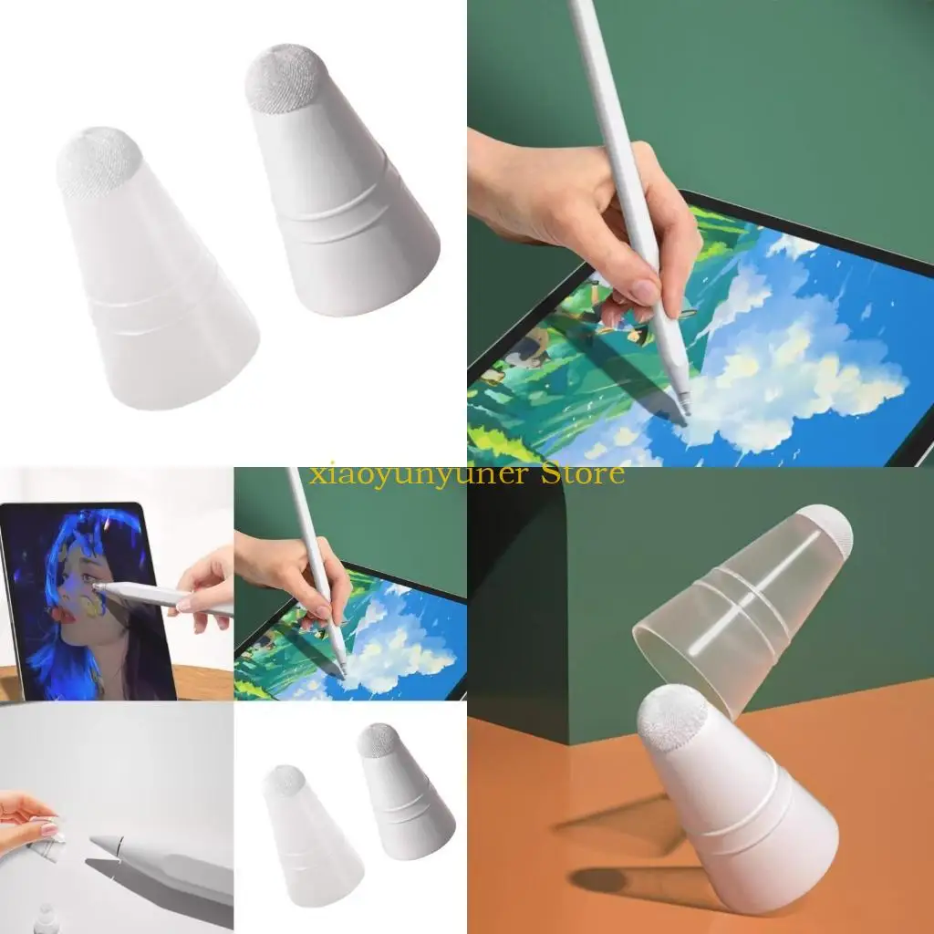 P9JB Silicone Fiber Nibs Cover for Styluses for Efficient Note Taking and Sketching