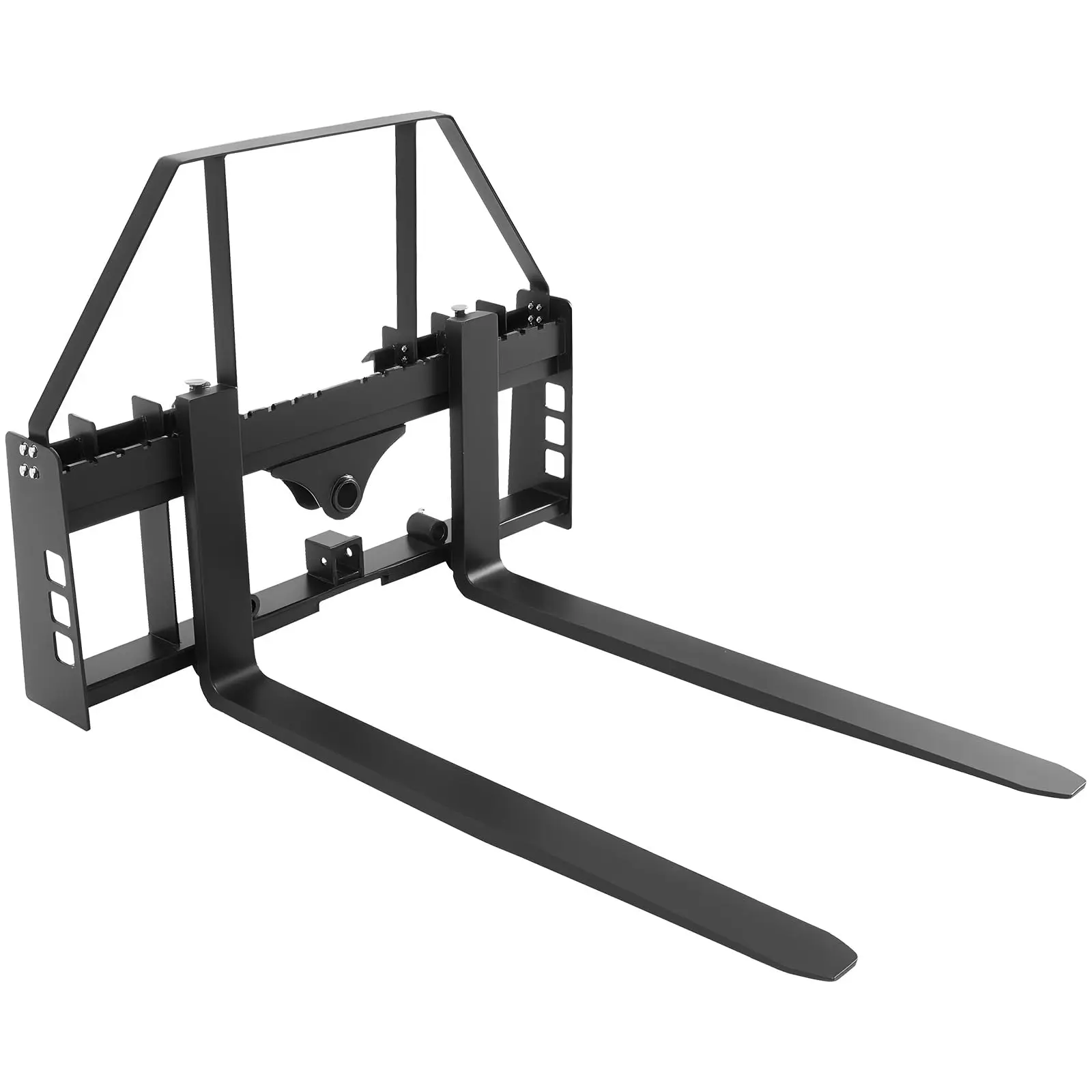 Skid Steer Pallet Forks, 4000 lbs Rated Capacity, Pallets Fork Frame Attachment with 42-inch Pallet Forks Forklift