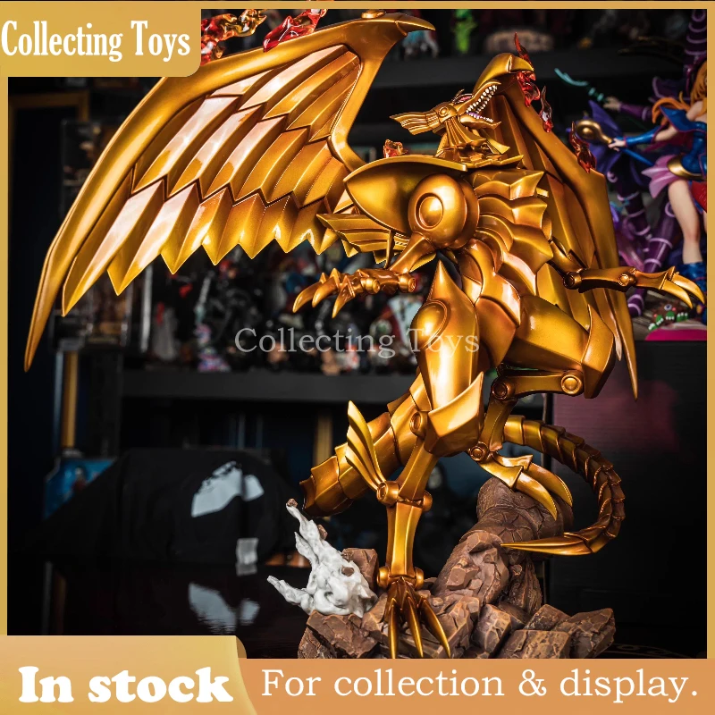 

В наличии: Коллекционная фигурка аниме-персонажа «Дуэльные монстры» — Крылатый дракон и Три иллюзорных бога. Настольное украшение, модель для подарков.