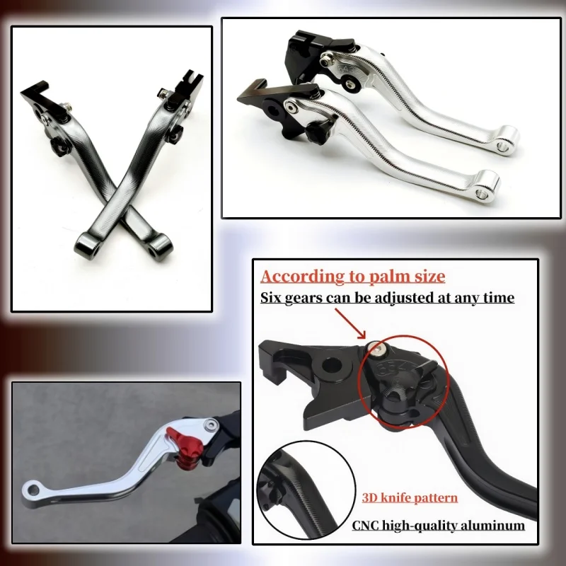 

Motorcycle Parts For YAMAHA TDM 900 2012 2013 2014 Clutch Lever Brake Lever Set 3D Adjustable Handle Levers 2012-2014 TDM 900