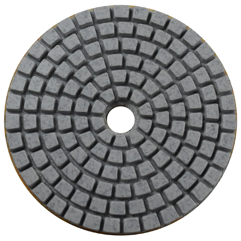 80 mm-180 mm Diamant-Polierpad, nasse Pufferscheibe zum Schleifen von Marmor, Granit, Beton, Reparatur, Arbeitsplatte, Stein, 3/4/5/6/7 Zoll