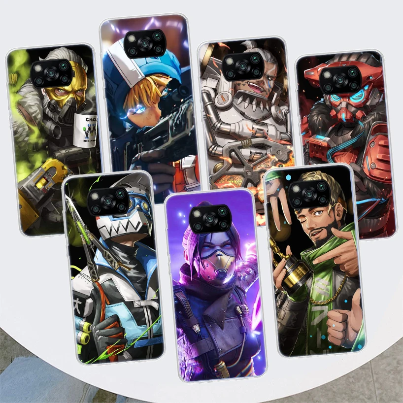 Apex Legends Phone Case For Xiaomi Mi 11 Lite 11i 12X 12 9 8 12T 11T 10T 9T Pro 10 5X 6X Ultra 5G Cover Coque Capa