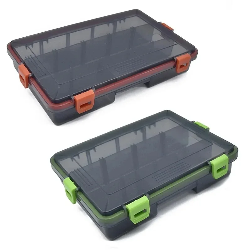 

Four-lock Luya box single-layer luya bait accessories storage box bait tool box