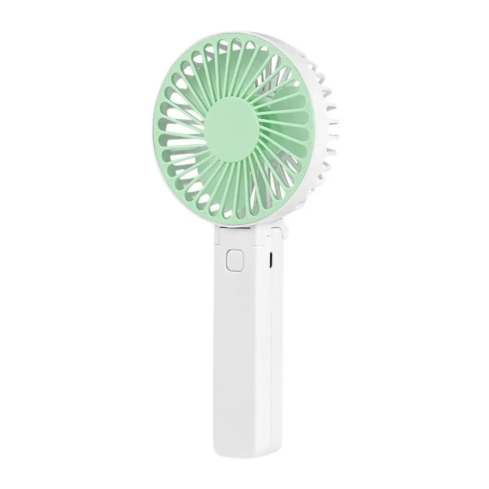 1Pcs USB Mini Fan Portable Handheld Electric Fan Rechargeable Desktop Air Cooler Outdoor Cooling Travel Hand Fan Office Home