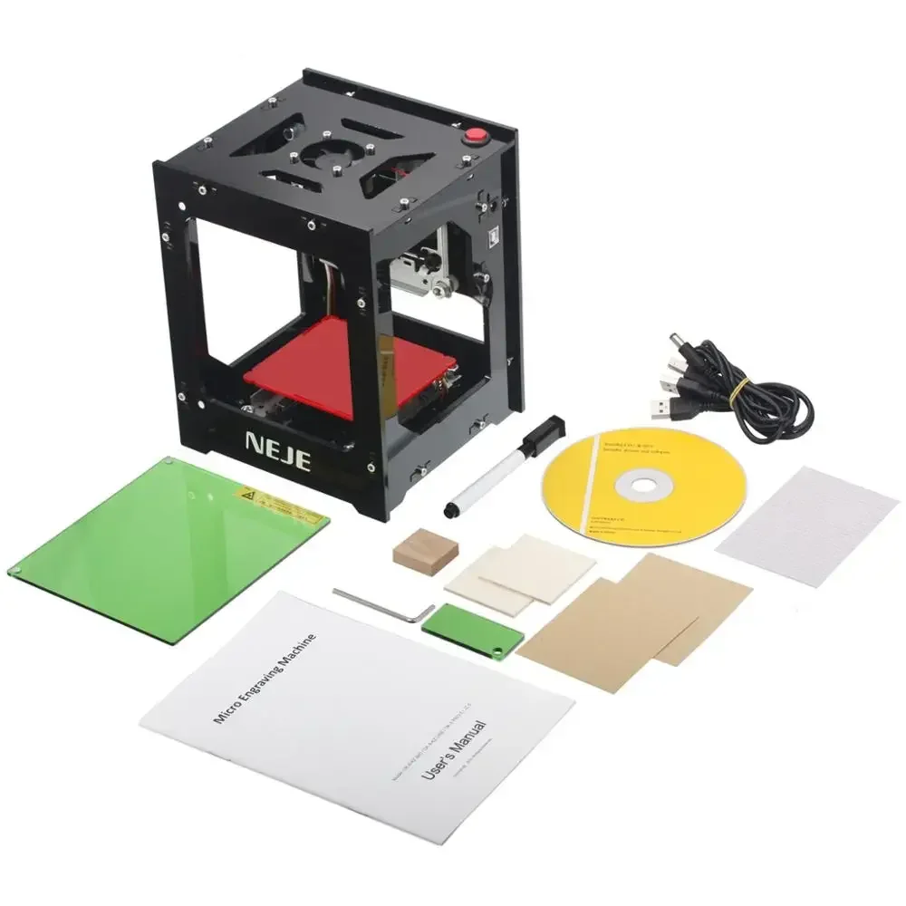 DK-8-KZ 1500mW 405nm AI Smart DIY USB Laser Engraving Machine Mini Laser Engraver