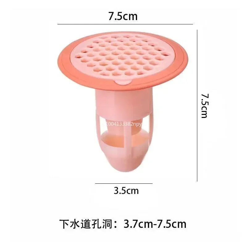 Washbasin Sink Floor Drain Drain Pop-Up Core Hair Catcher Shower Sink Strainer Push-to-Order Plug Fittings Drain Hair Catcher