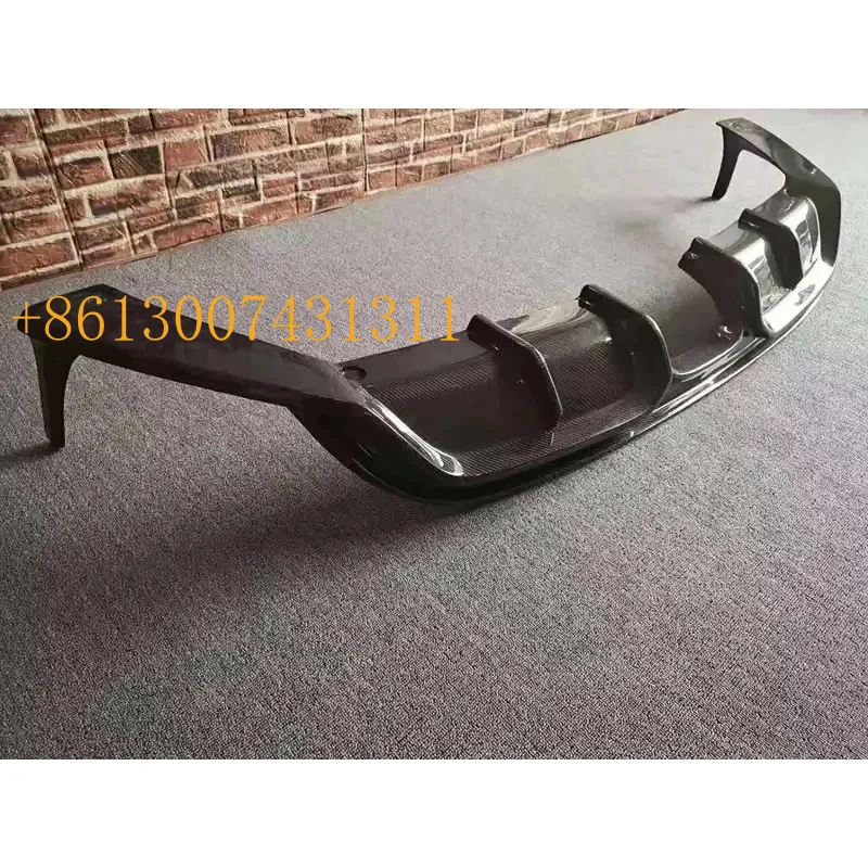 FactoryTop Quality Carbon Fiber Front Lip Side Skirt Rear Diffuser Spoier  P 718