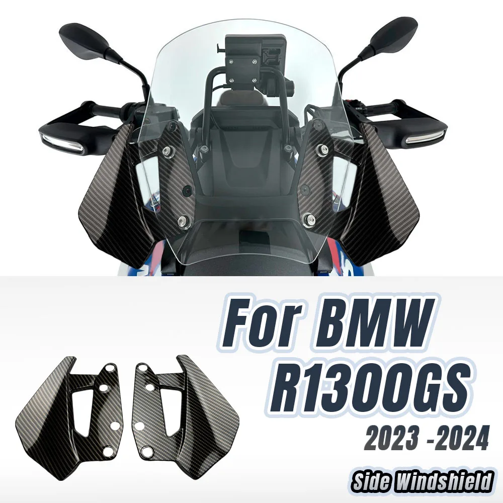 

For BMW R1300GS r1300gs GS1300 R1300 GS Triple Black 2024 Side Wind Deflector Motorcycle Spoiler Windscreen Side Windshield Part