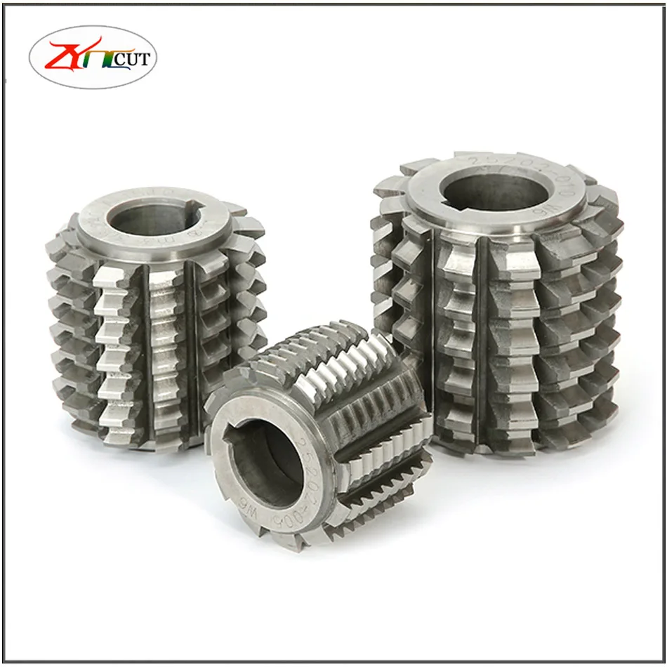 M0.5 M0.8 M1.0 M2.0 M3.0 M4.0 M5.0 M6.0 M8 M10 Gear hob Modulus PA 30 degrees HSS Titanium Coating Gear hob Gear Cutting Tools