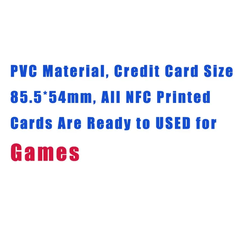 NFC Cards Work For Games Fun for Device Games Bring Characters into Games