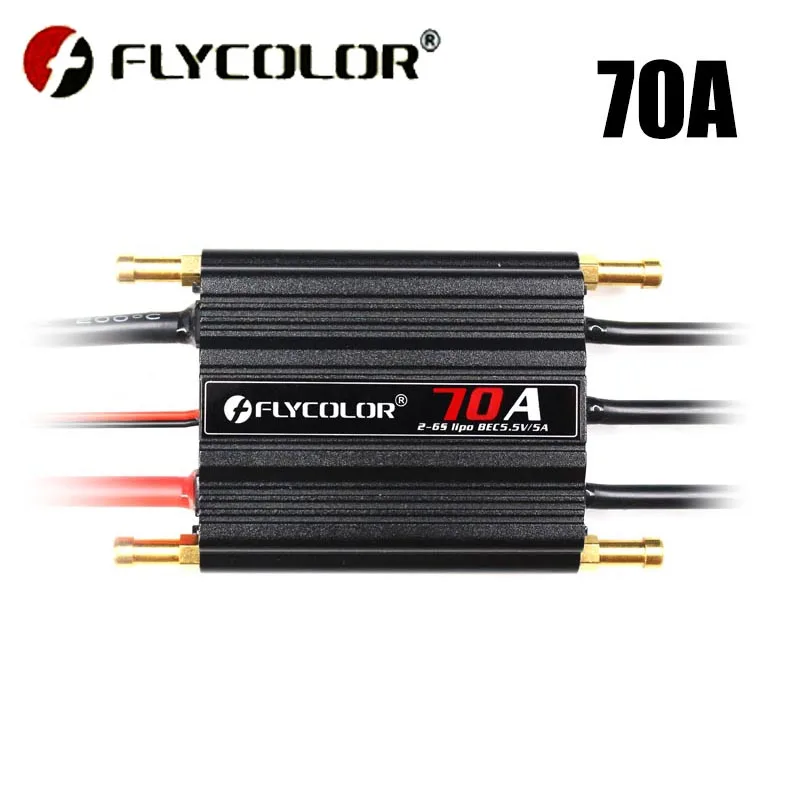 Originele Flycolor 50A 70A 90A 120A 150A Borstelloze ESC Speed Controller Progaming Kaart 2-6S Lipo BEC 5.5 V/5A voor RC Boot