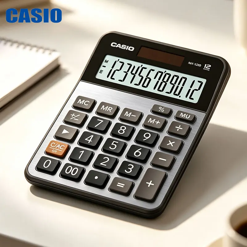 Casio MX-120B/12B AX-12B/120B DX-120B/DX-12B Classic large-screen business calculator - Library office business calculation