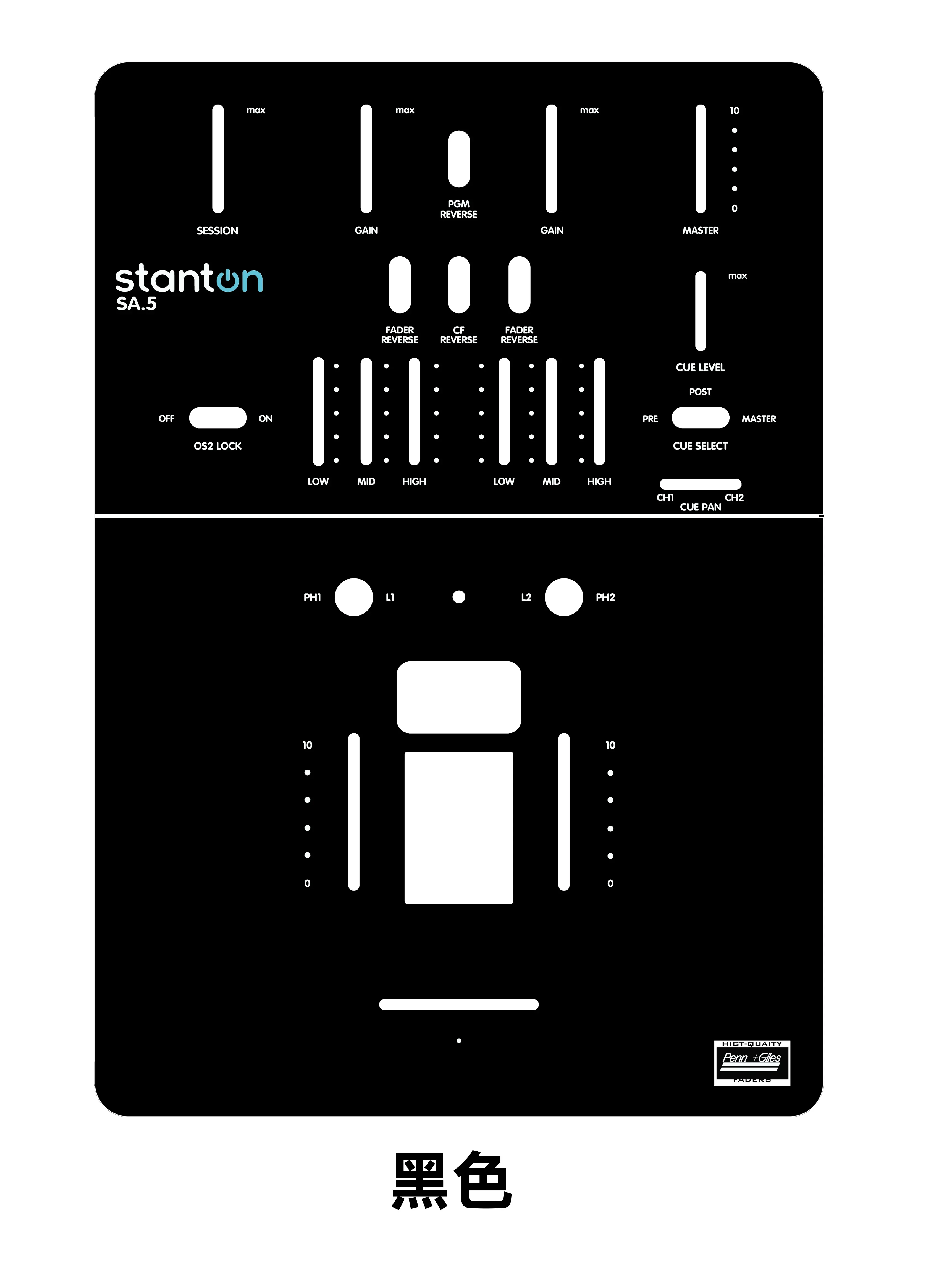 Stanton Sa.5 Mixing Platform Panel Film Stanton Colorful Stickers Personalized Customization