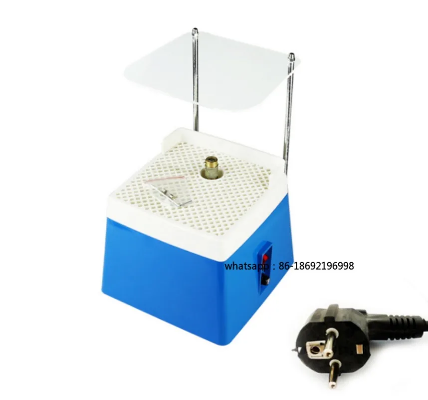 

220V Blue Water Mill, Automatic Water Filling for Household Tools, Electric Dust-proof Edging