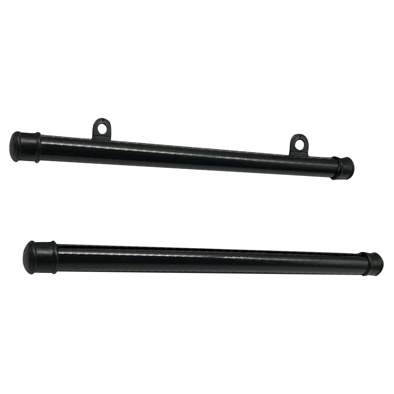 2Pcs Poster Hanging Rail Holder For Trade Show Display Christmas Display PVC Thickened Black Round Sturdy Frame