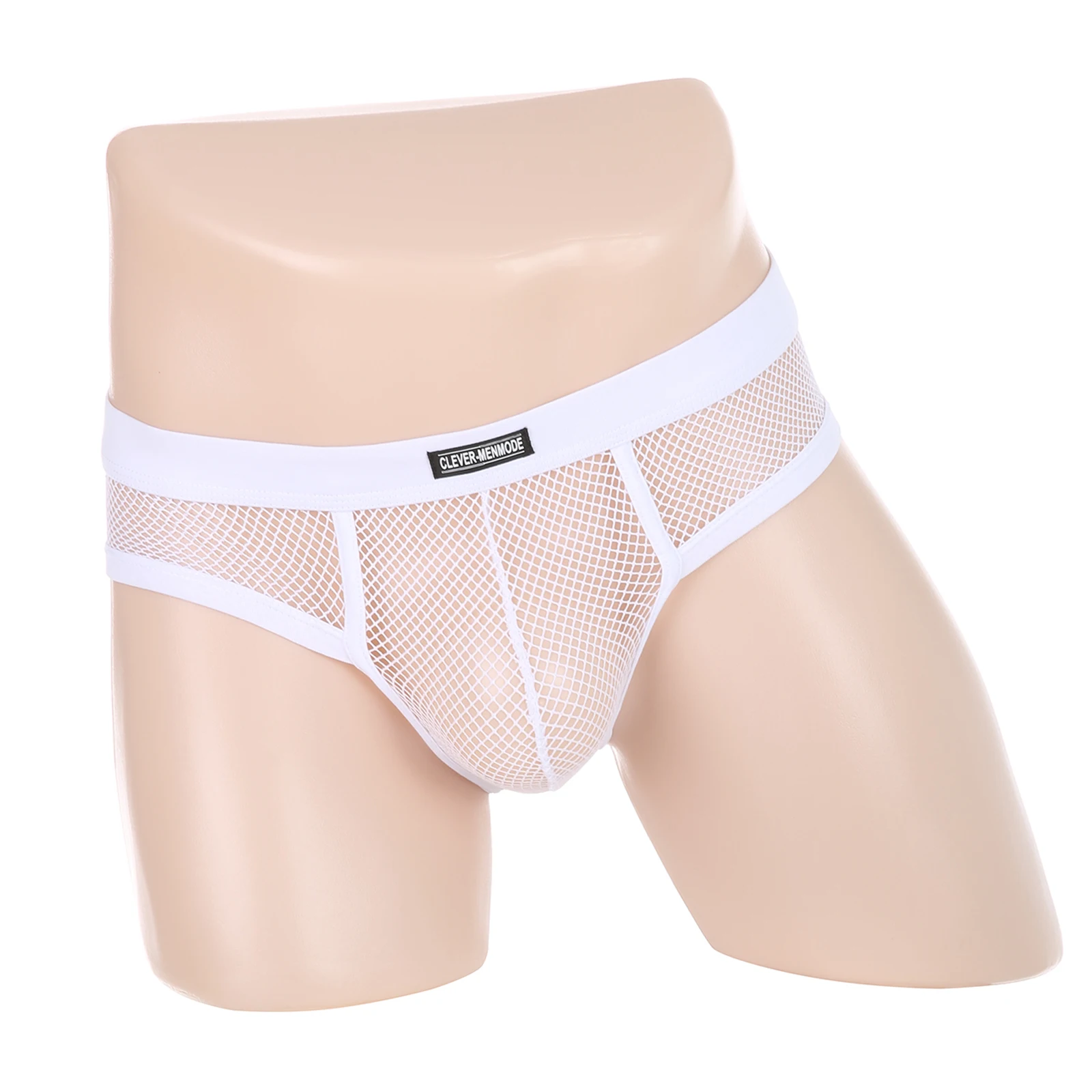 

CLEVER-MENMODE сексуальное сетчатое прозрачное нижнее белье мужские cuecas hombre прозрачные трусы прозрачные трусики мужские трусы с низкой талией