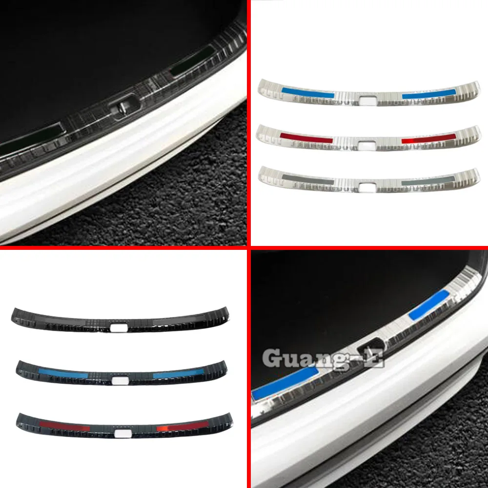 For Toyota Corolla Altis 2019 2020 2021 2022 Rear Trunk Inner Guard Cover Trim Stainless Steel Car Accessories Decor Styling