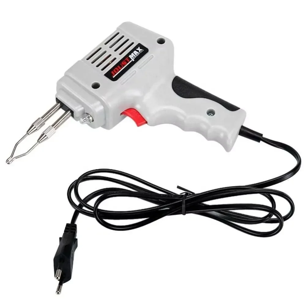 100W EU Plug Automatic Electric Soldering Iron Tin Gun Lighting Quick Heating Rework Station Solder Wire Welding Repair Tool