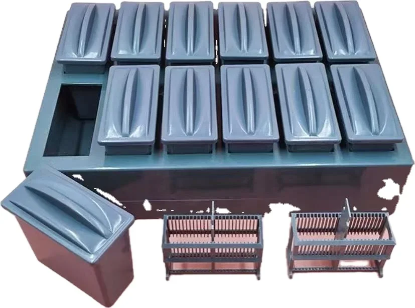 2025 Pathology Slide Staining Plastic Immunohistochemistry Box Glass Slide Staining Cylinder for Lab