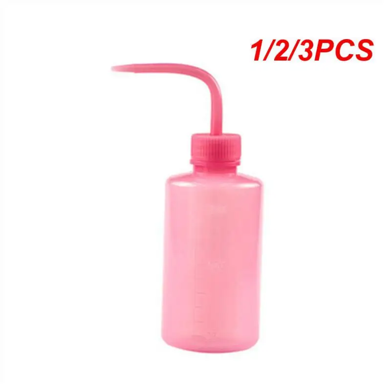 1/2/3PCS 250ml Washing Bottle For Eyelash Extension Cosmetic Remover Bottle Elbow Narrow Mouth Eyelashes Cleaning Leak Proof