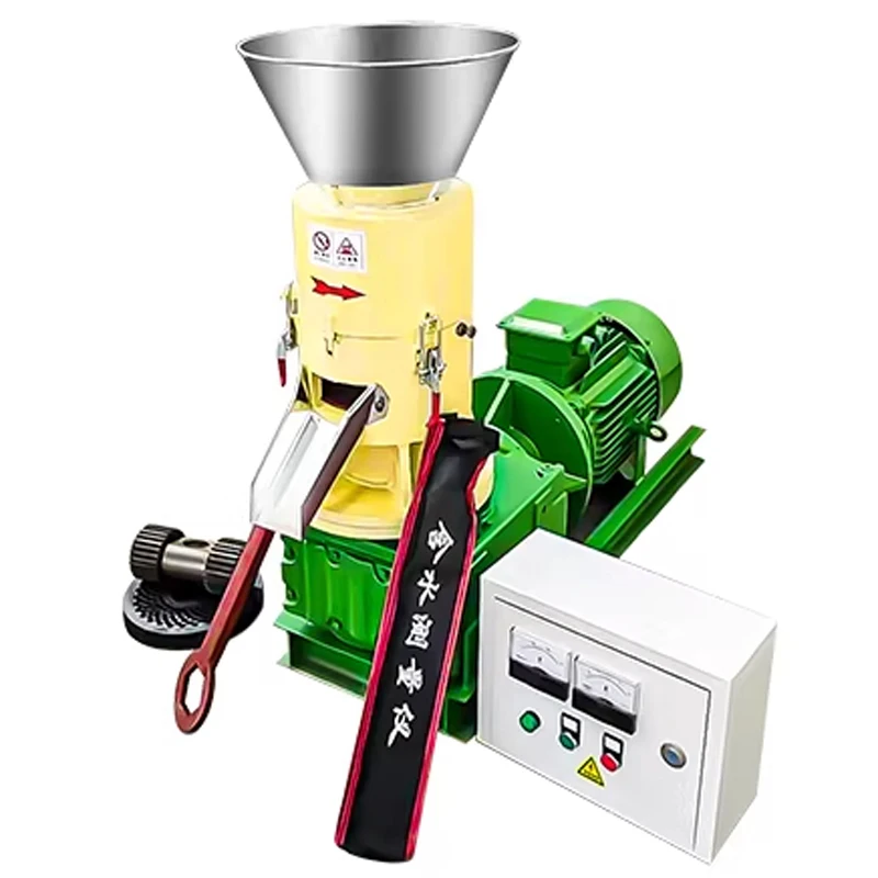 Biomass Fuel Wood Pellet Machine Sawdust Straw Organic Fertilizer Pelletizer Peanut Shell Processing Customized