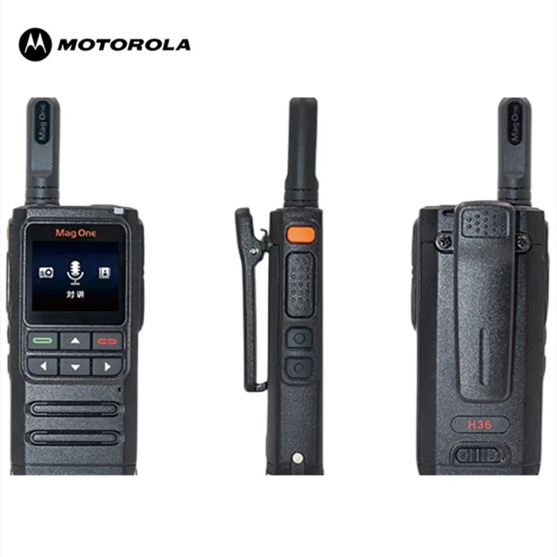 Walkie-talkie portatile portatile Motorola-h36, 4g Lte, radio Internet, scheda SIM, lunga distanza 5000 km