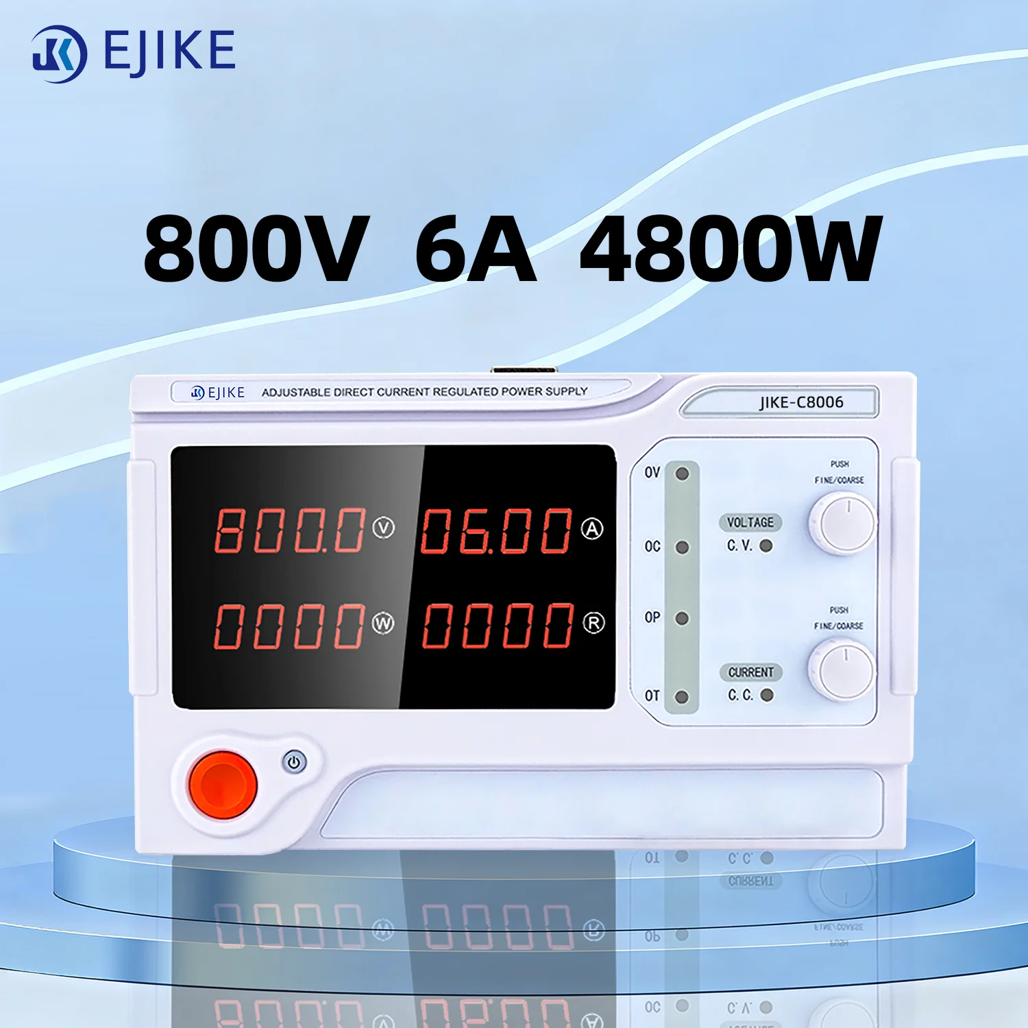 6000W High Precision Bench Power Supply 2-Knob Adjustable  DC Power Supply  Input Voltage 220V/110V for Mobile Phone Repair