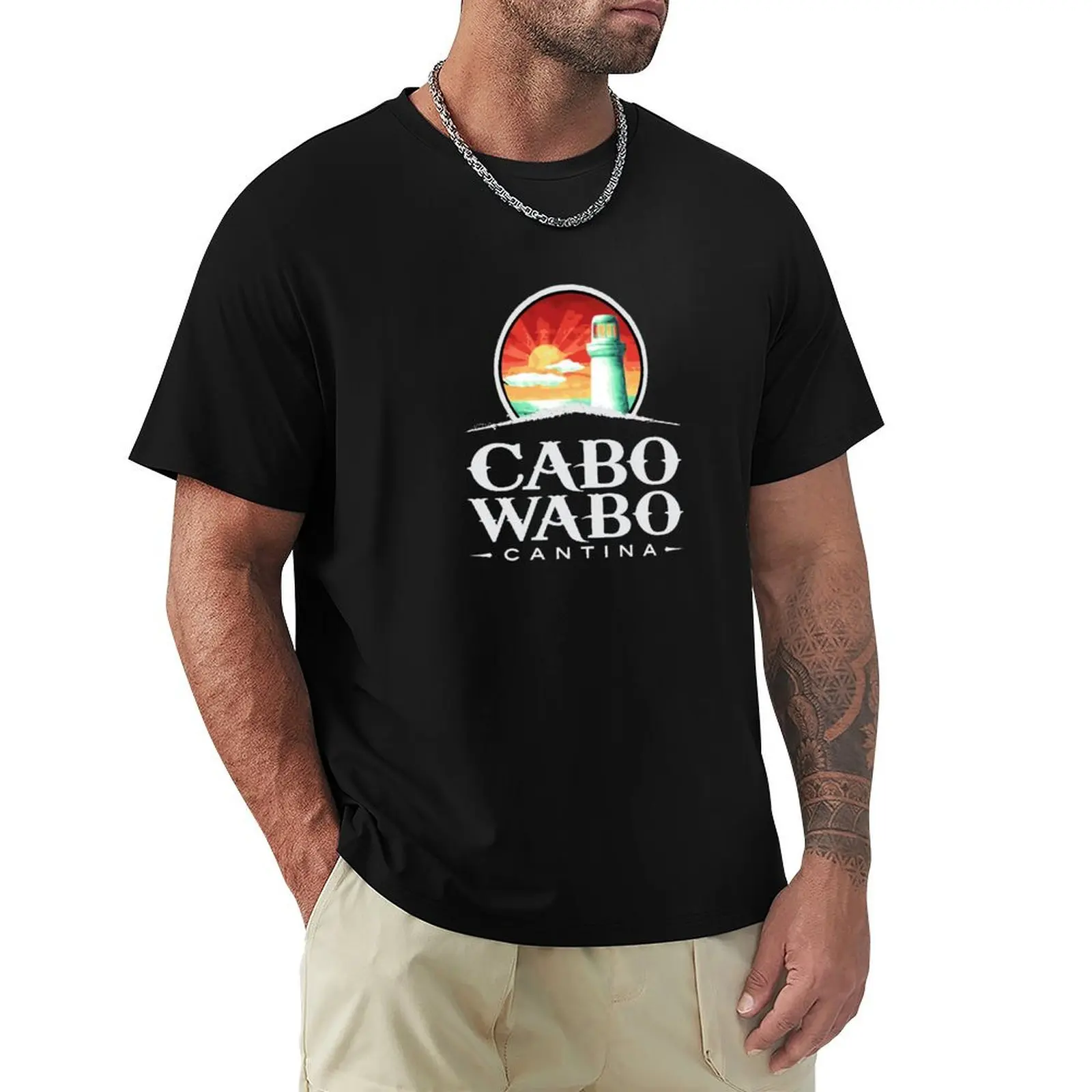 Camiseta Cabo Wabo Tequila, camiseta de talla grande que combina con todo