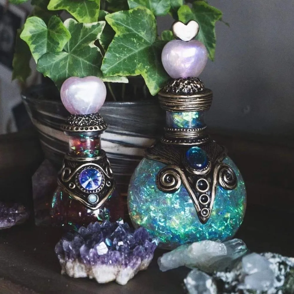 

New Creative Magic Potion Bottles Desktop Decoration Ornaments Home Courtyard Resin Crafts Decoration Ornaments Birthday Gifts