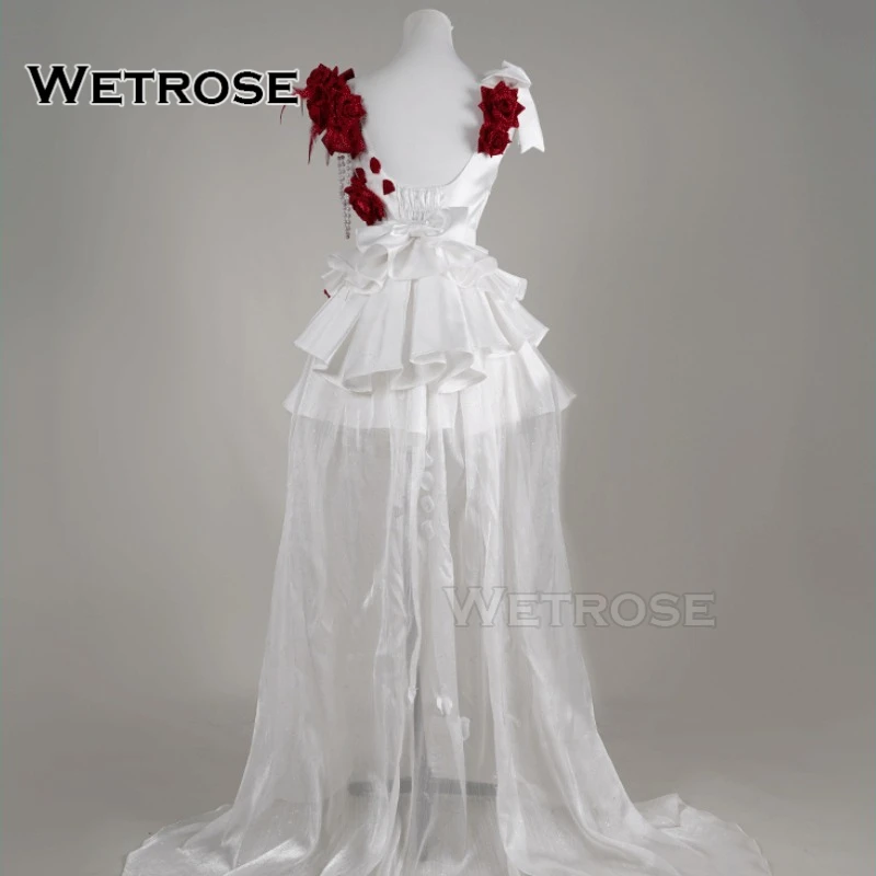 【Wetrose】متوفر في المخزون Identity V Perfumer Vera Nair Crimson Bride Cosplay