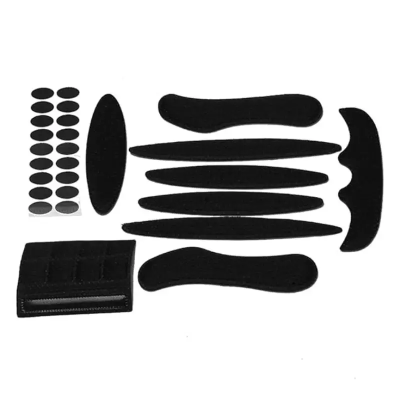 Afbeelding 5: textuur27pcs Helm Padding Kits Universele schuimpads Set voor kinderen en volwassenen Vervanging van spons voor veiligheidshelm voor gebruik in alle seizoenen