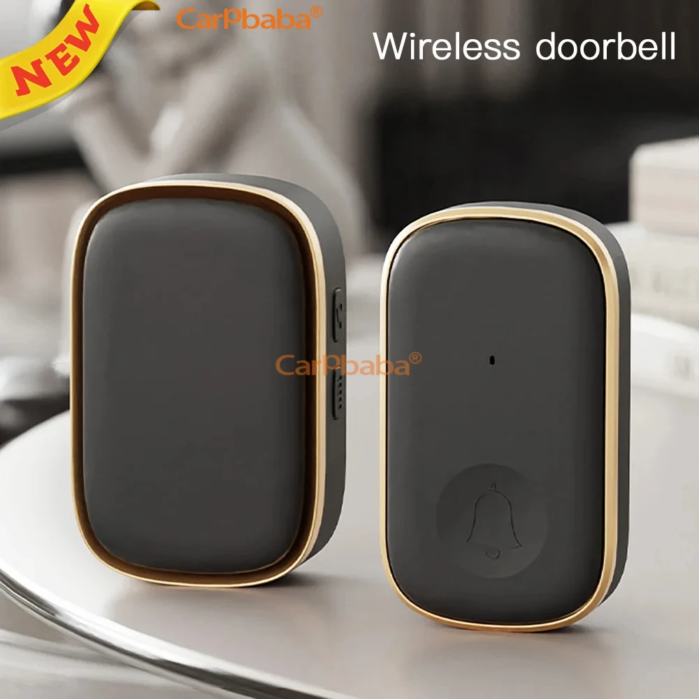 CARPBABA C836 Wireless Doorbell Home bell  gate bell 150M Long Wireless Distance 38 Songs Home Welcome Chimes ringtone Colorful