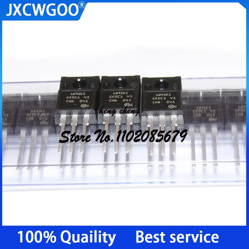 10PCS STF6N95K5 F6N95K5 6N95K5 TO-220F 6A 950v MOSFET FET  New original