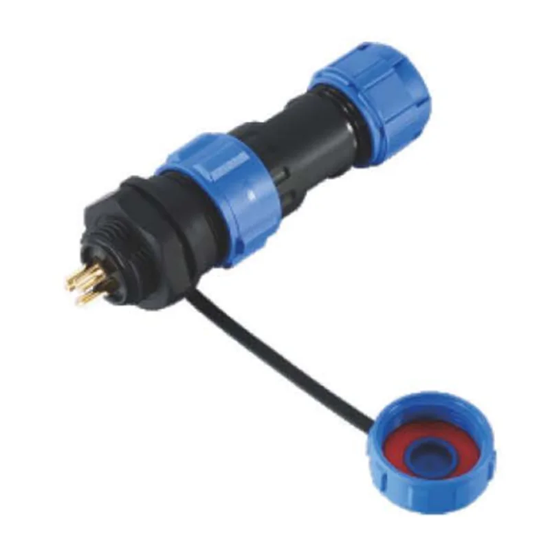 

Rear mount serise Welding free waterproof aviation plug male/female butt wire connector SP13D 2/3/4/5/7core industrial socket
