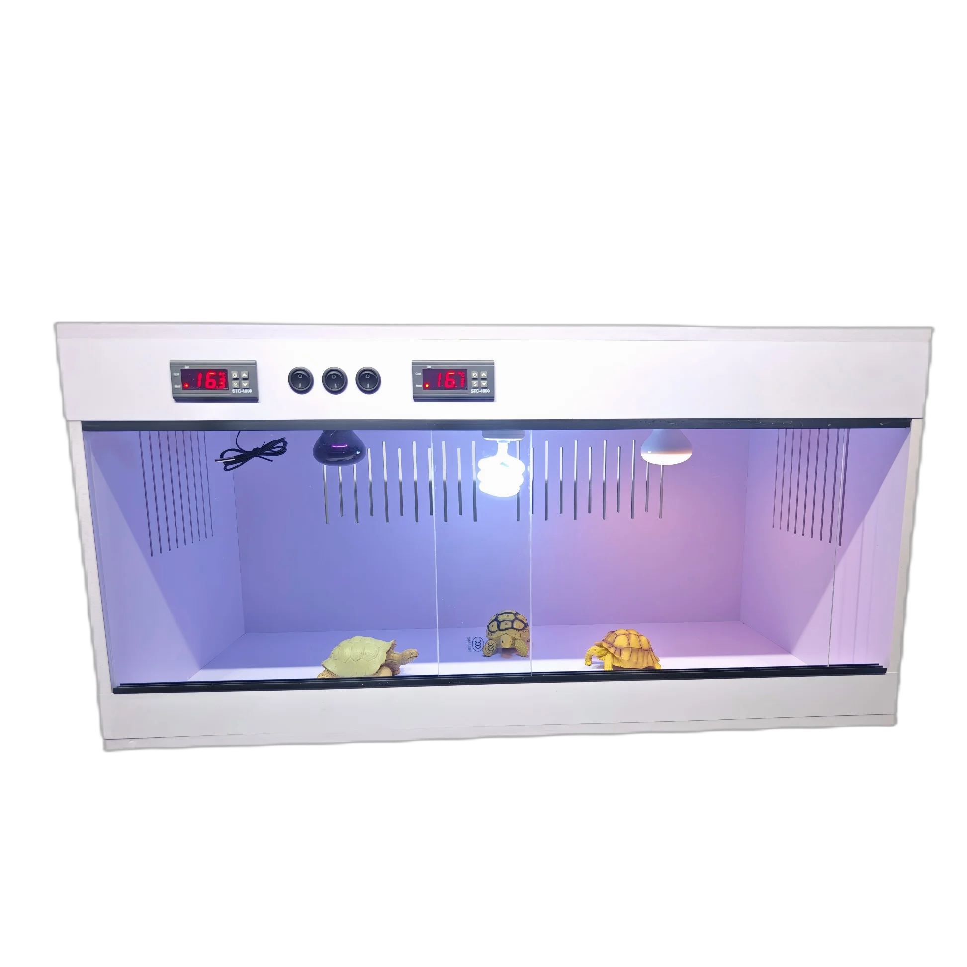Premium PVC Reptile Terrarium Enclosure With Temperature And Humidity Control For Snake Lizard Pet Supply