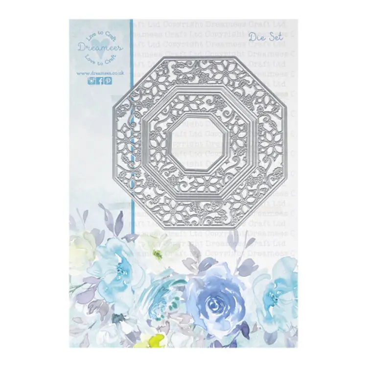 July 2026 New Dreamees Christmas Die Cuts & Clear Stamps Craft Bundle Metal Cutting Dies for DIY Handmade Photo Album Scrapbook