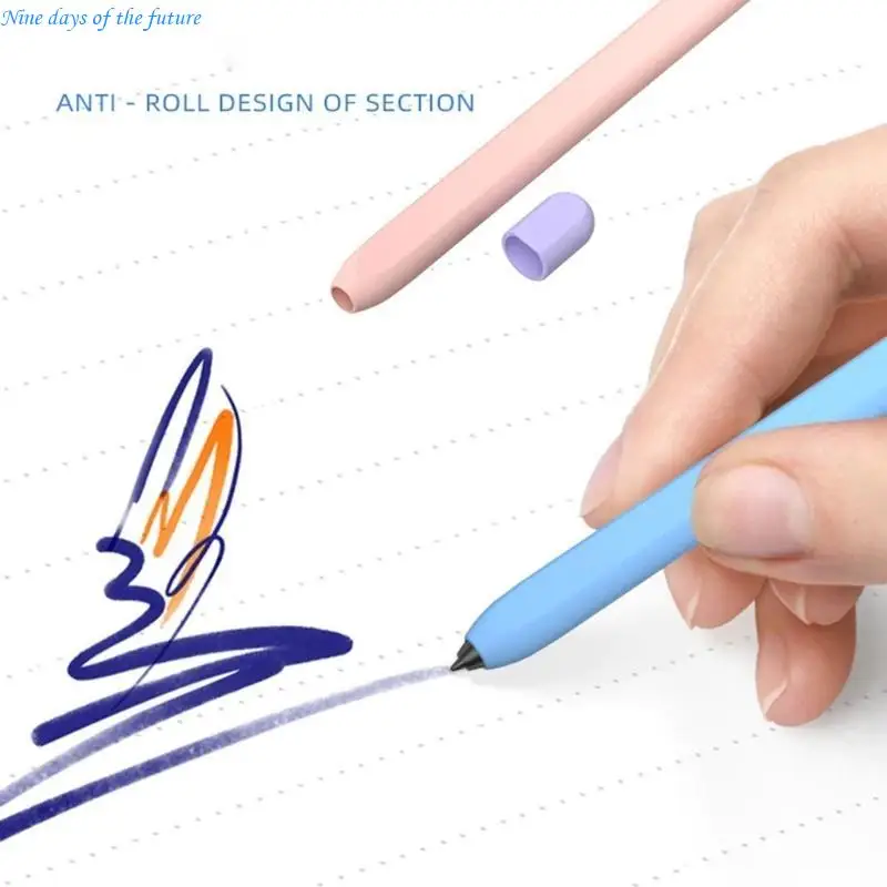 حافظة حماية للكمبيوتر اللوحي حافظة من السيليكون على شكل قلم لجهاز Tab S7+ E65A