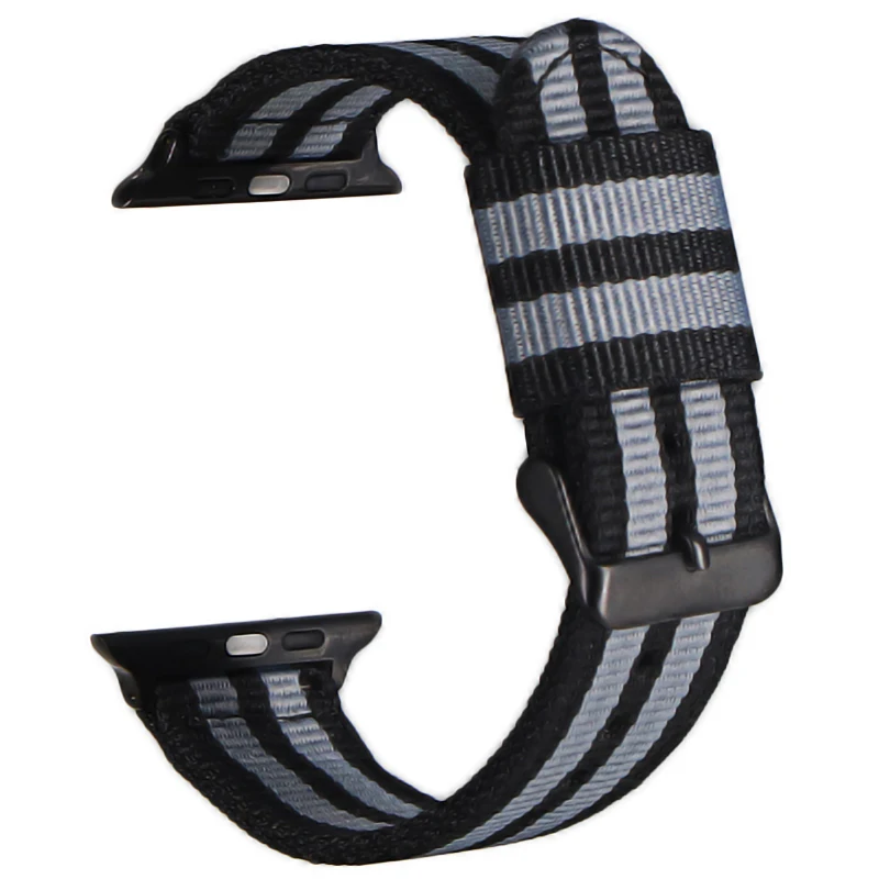 Watch Band for Apple Watch 38mm 40mm Nylon Watchband for iWatch 5 4 3 2 1 Watch Strap 42mm 44mm Wrist Bracelet