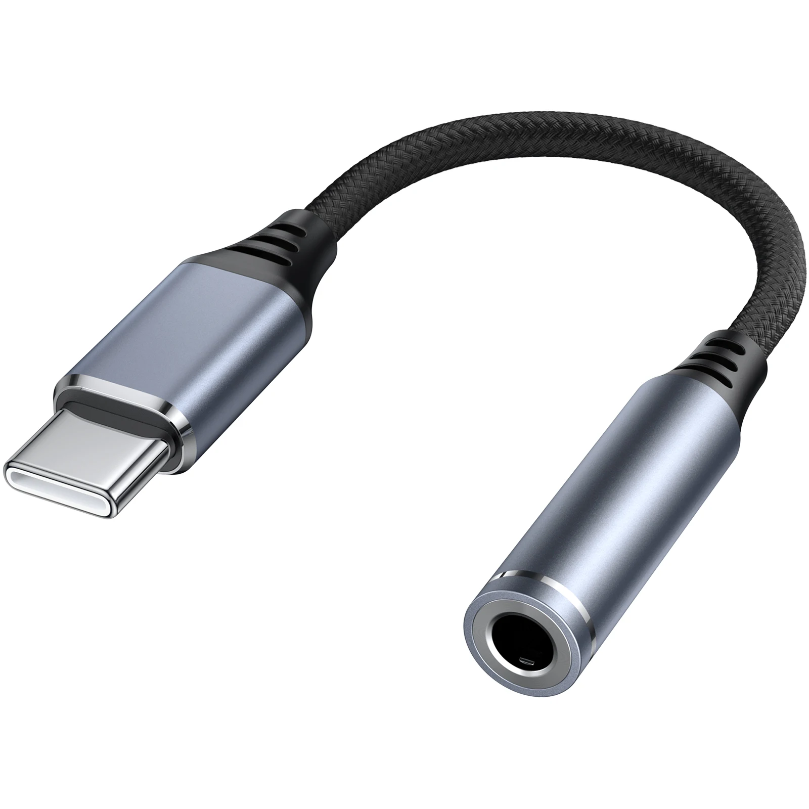 

USB C To 3.5 Jack Earphone Adapter USB-C 3.5mm Headphone Connector Audio Cable Converter For IPhone 16 15 Pro MAX Samsung Galaxy