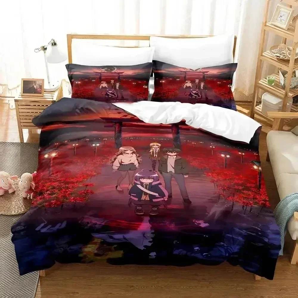 Anime Dark Gathering 3D NEW Duvet Cover Pillowcase Bedding Set Adult Boy Girl Bedroom Decoration Children Single Double Large