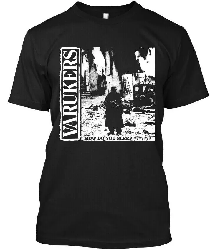 New POPULAR The Varukers How Do You Sleep British Classic Vintage T Shirt S 4XL